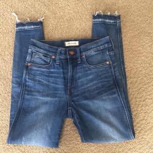 Madewell 9in High Rise Skinny Size 27